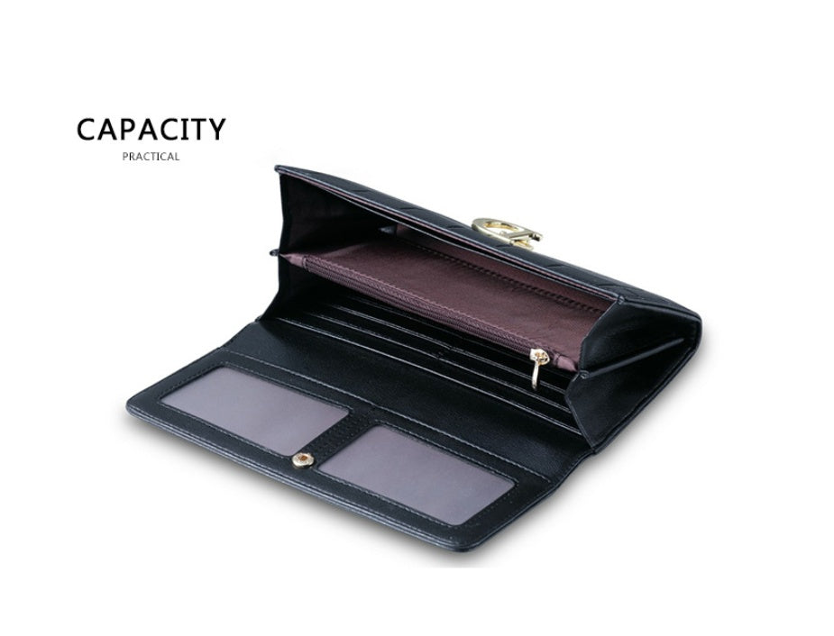 Brand Plaid Coin Purse High Quality Female Long Clutch