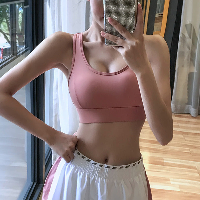 Adjustable beauty back sports bra
