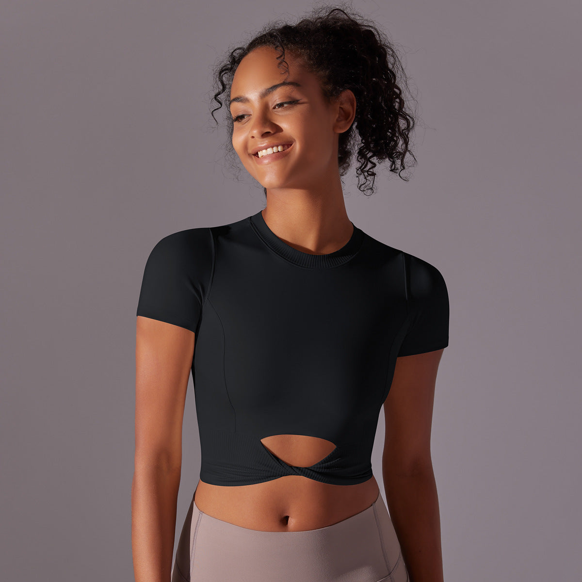 Tight Sports Breathable High Elastic Short Sleeve