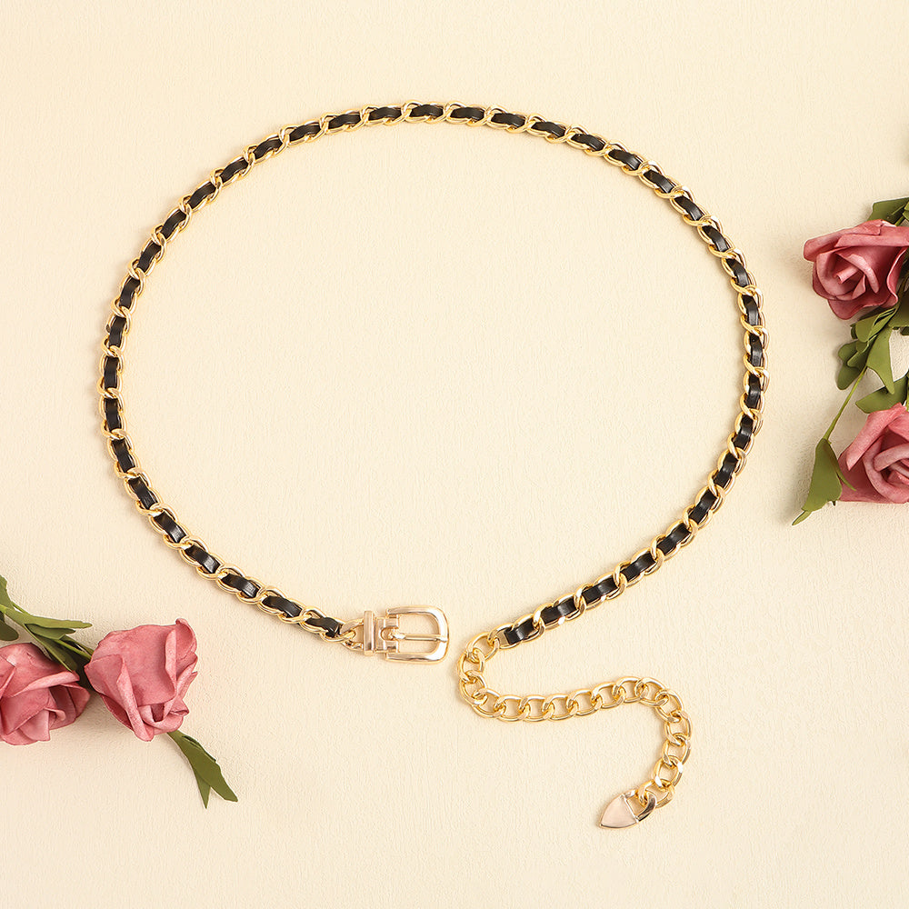 High Sense Waist Chain Metal Lady Versatile Decorative Belt Thin Chain With Skirt Suit Belt Body Chain