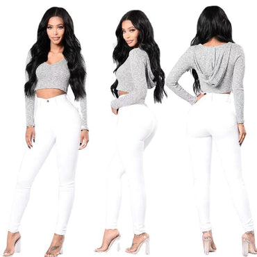 New Elastic Skinny Women's Small Feet Jeans