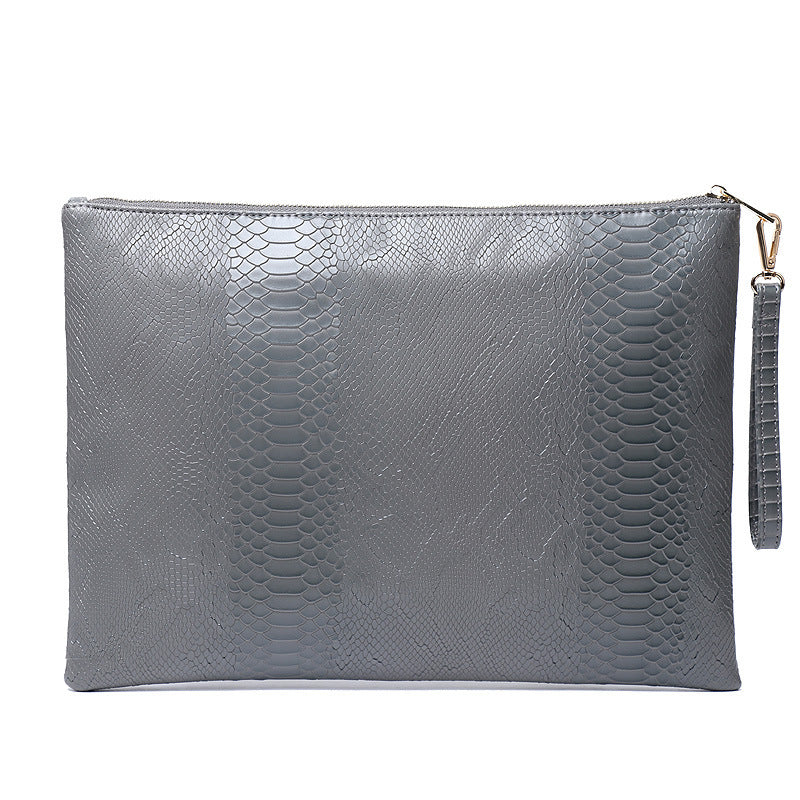 European And American New Style Snake And Bird Pattern PU Handbag