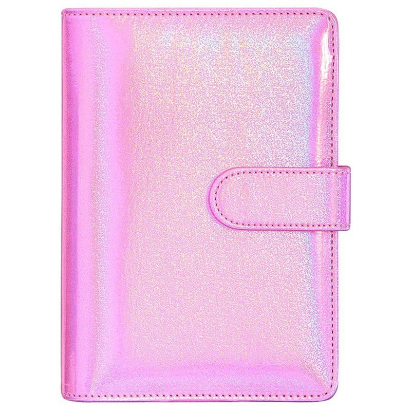 Laser Colorful Macaron Notebook Student Accounting Book
