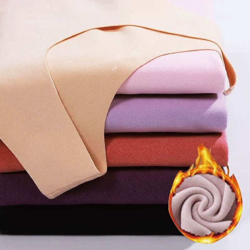 Autumn And Winter Dralon Seamless Thermal Vest Women's Fleece-lined Thin Slim Fit Thermal Clothes