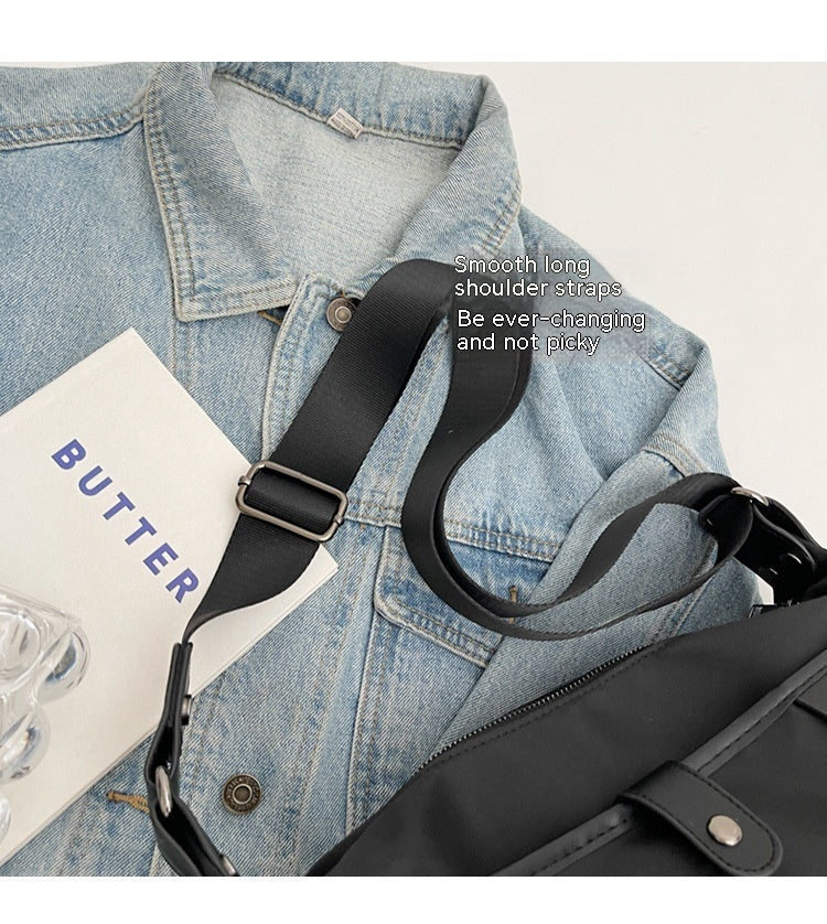 Special-interest Design Broadband Shoulder Messenger Bag High Sense