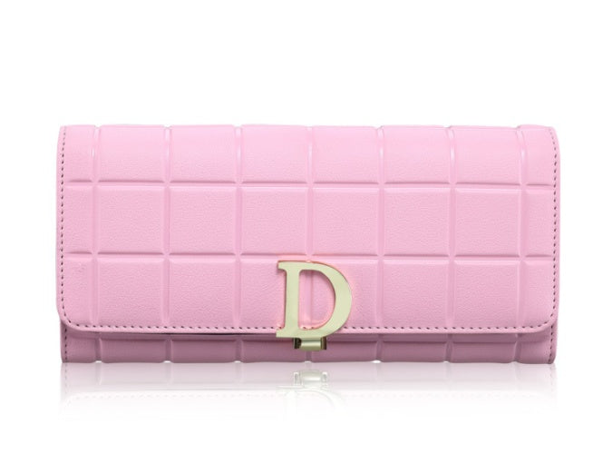 Brand Plaid Coin Purse High Quality Female Long Clutch