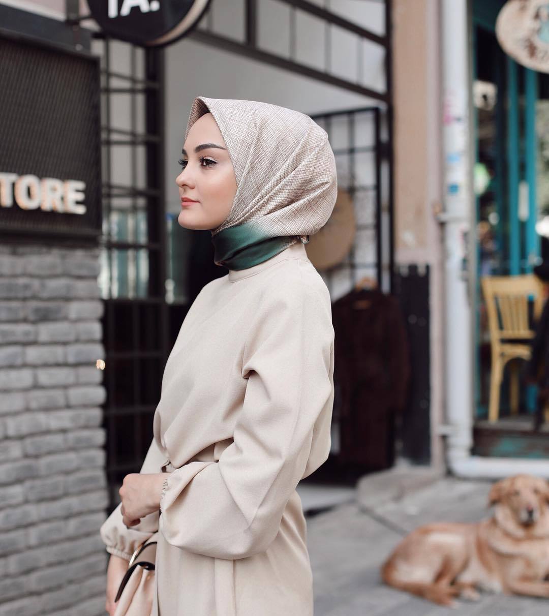 Arab girl Muslim plus size two-piece suit - Chic Angle