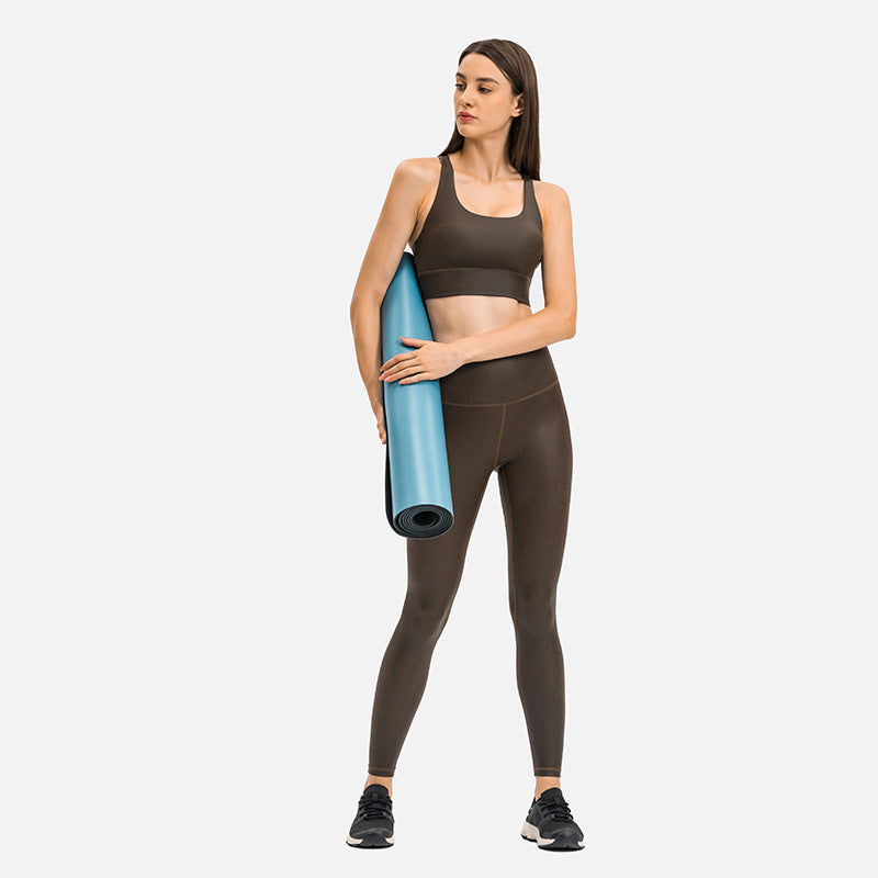 Women's Bronzing Nude Sports Bra