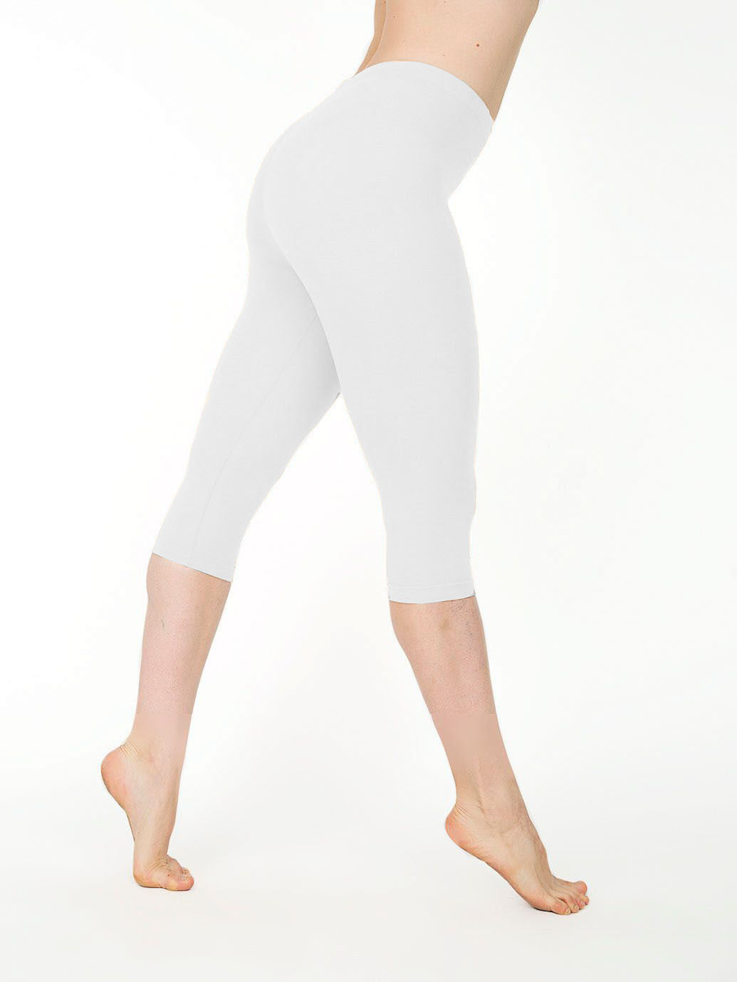 Large size solid color low-rise bottoming pants