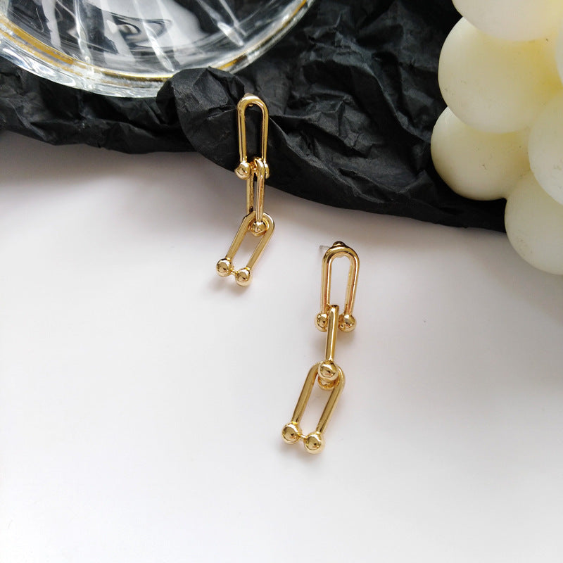 Personalized Chain Earrings