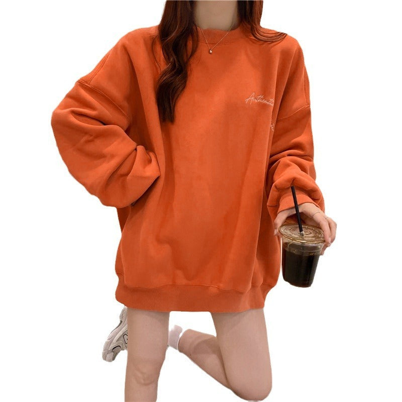 Loose Korean Style Autumn And Winter Leisure Top