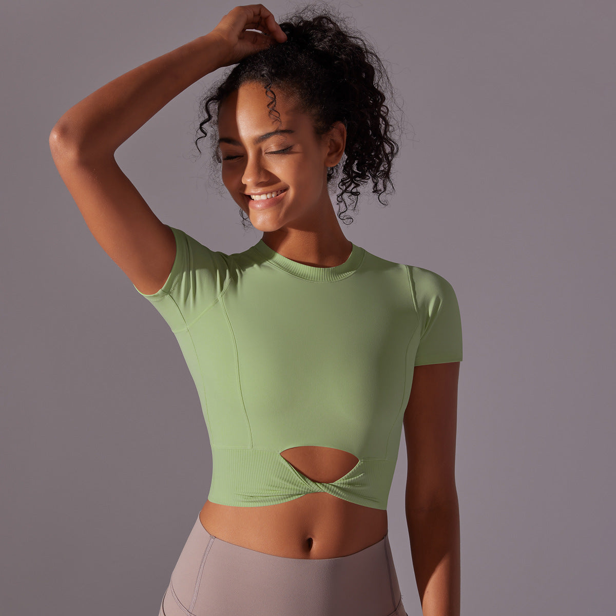 Tight Sports Breathable High Elastic Short Sleeve