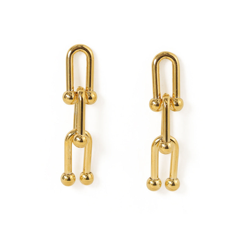 Personalized Chain Earrings