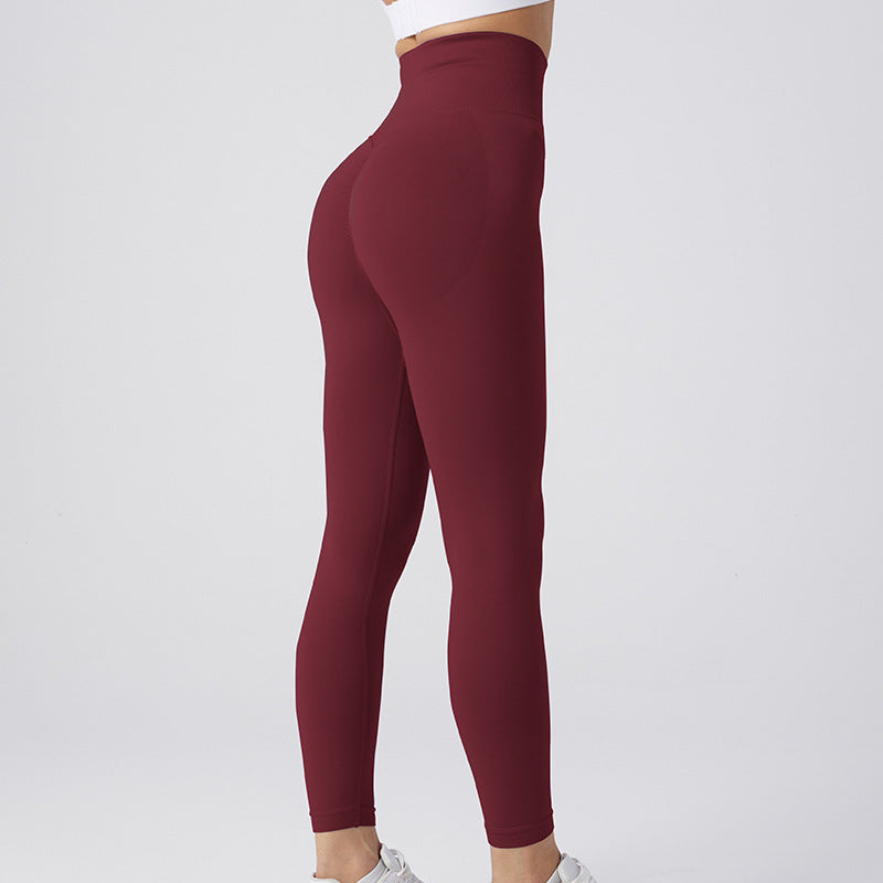 Women's Fashion Simple High Waist Cycling Fitness Pants
