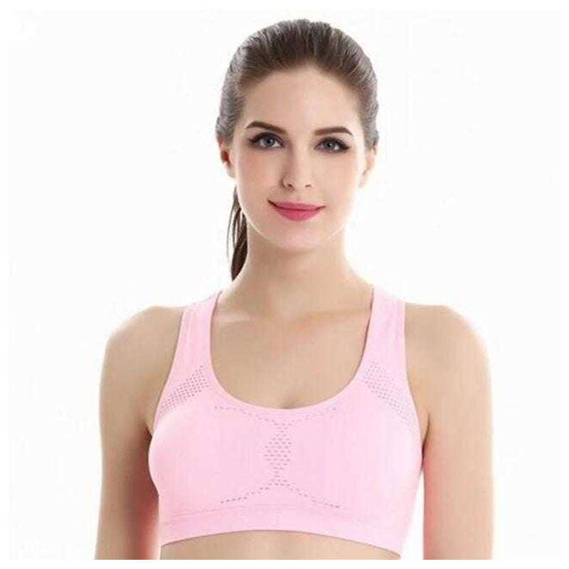 Sports bra without steel ring