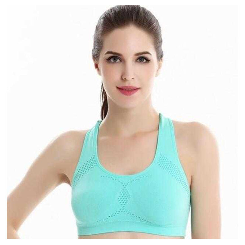 Sports bra without steel ring