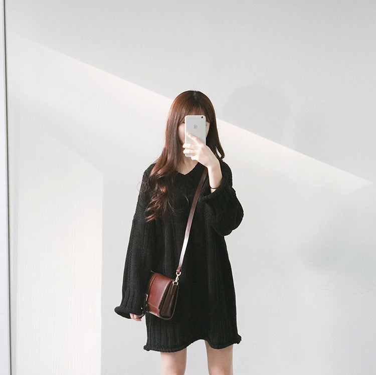 Sweater dress,