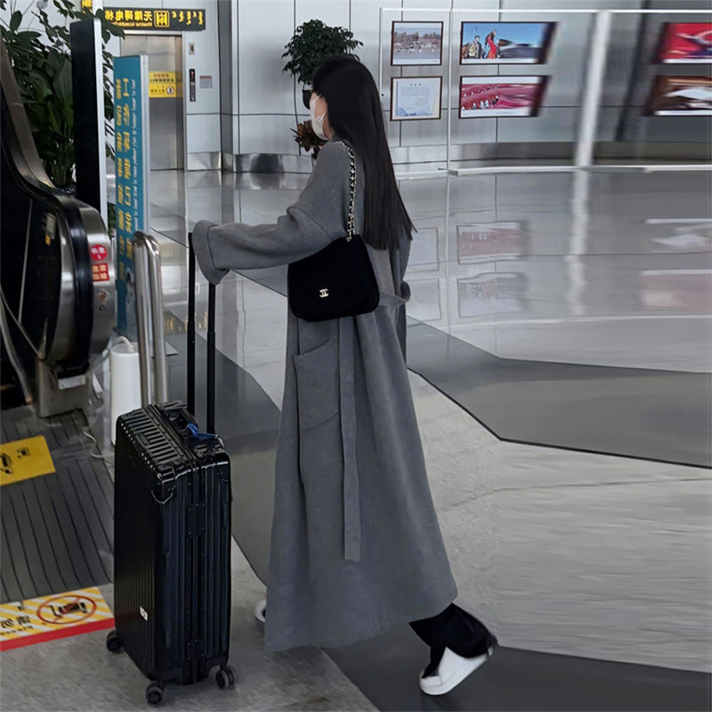 Long Knitted Cardigan