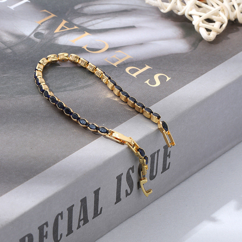 Special-interest Design High-grade Bracelet Full Diamond Light Luxury