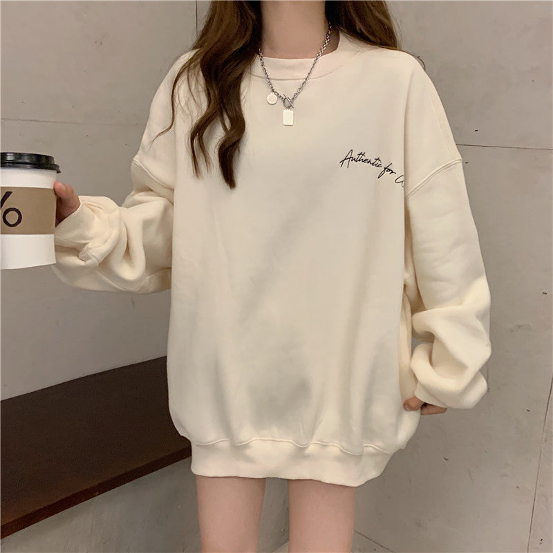 Loose Korean Style Autumn And Winter Leisure Top