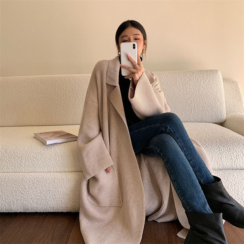 Long Knitted Cardigan