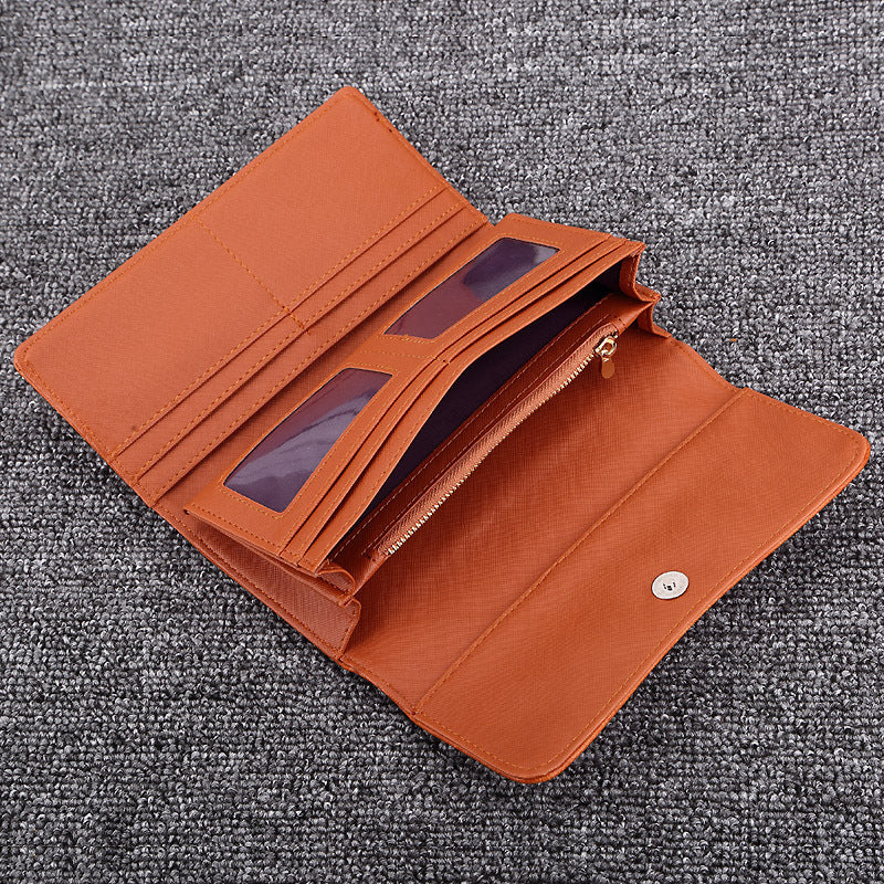 Foreign trade explosion handbag autumn and winter new long money clip of European and American fashion hollowed out seventy percent off lady Purse