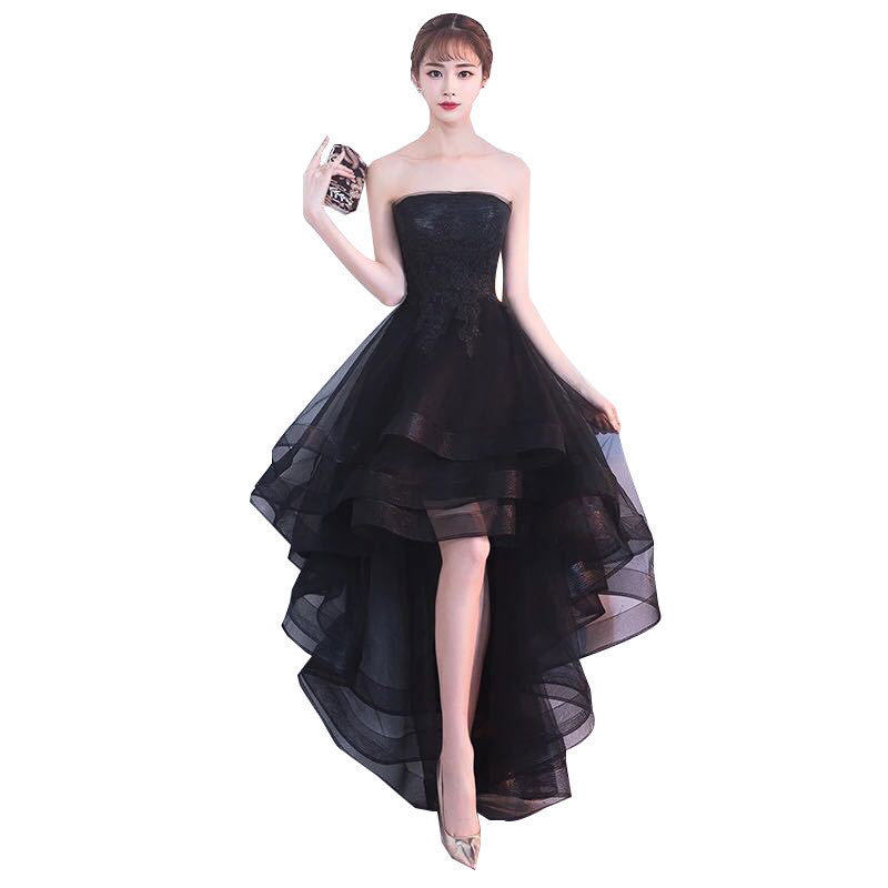 short and long evening dresses