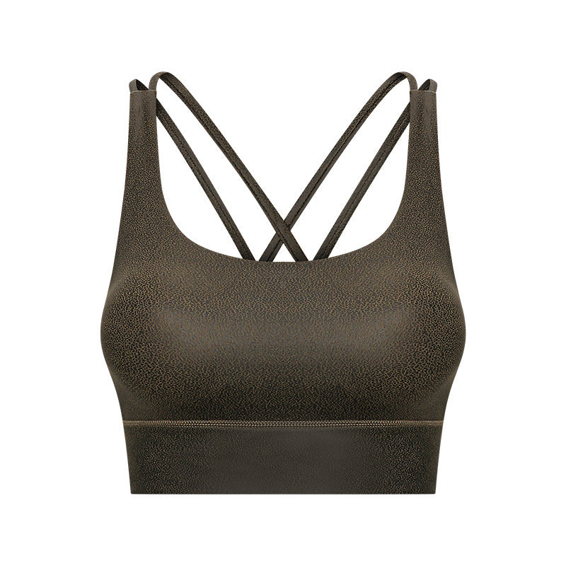 Women's Bronzing Nude Sports Bra