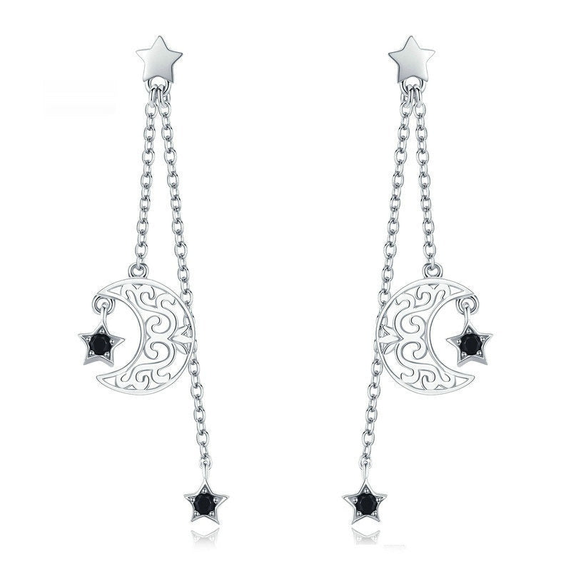 Aifule Irregular Round Earrings S925 Inlaid Customer Designed