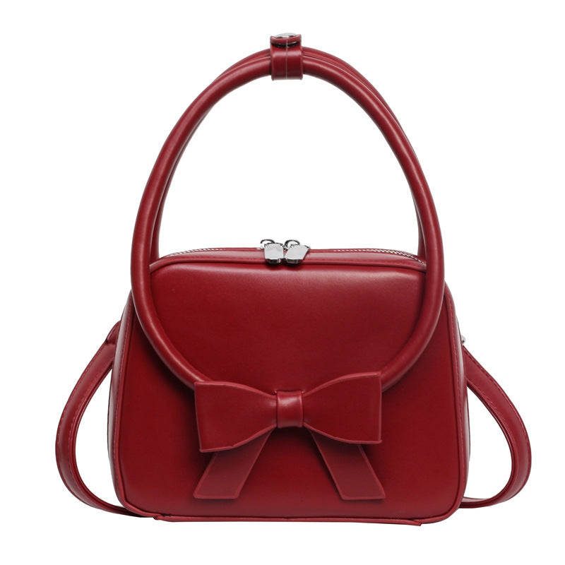 Women's Fashion Bowknot Crossbody Shoulder Bag