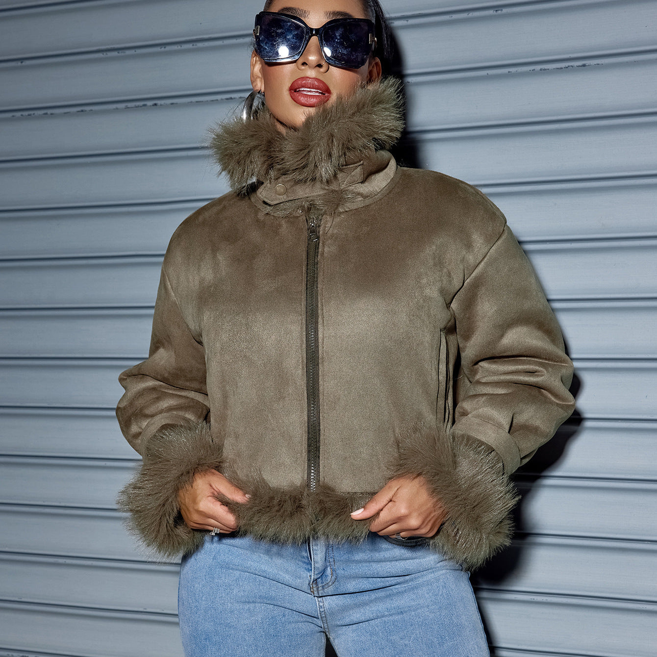 Suede Jacket