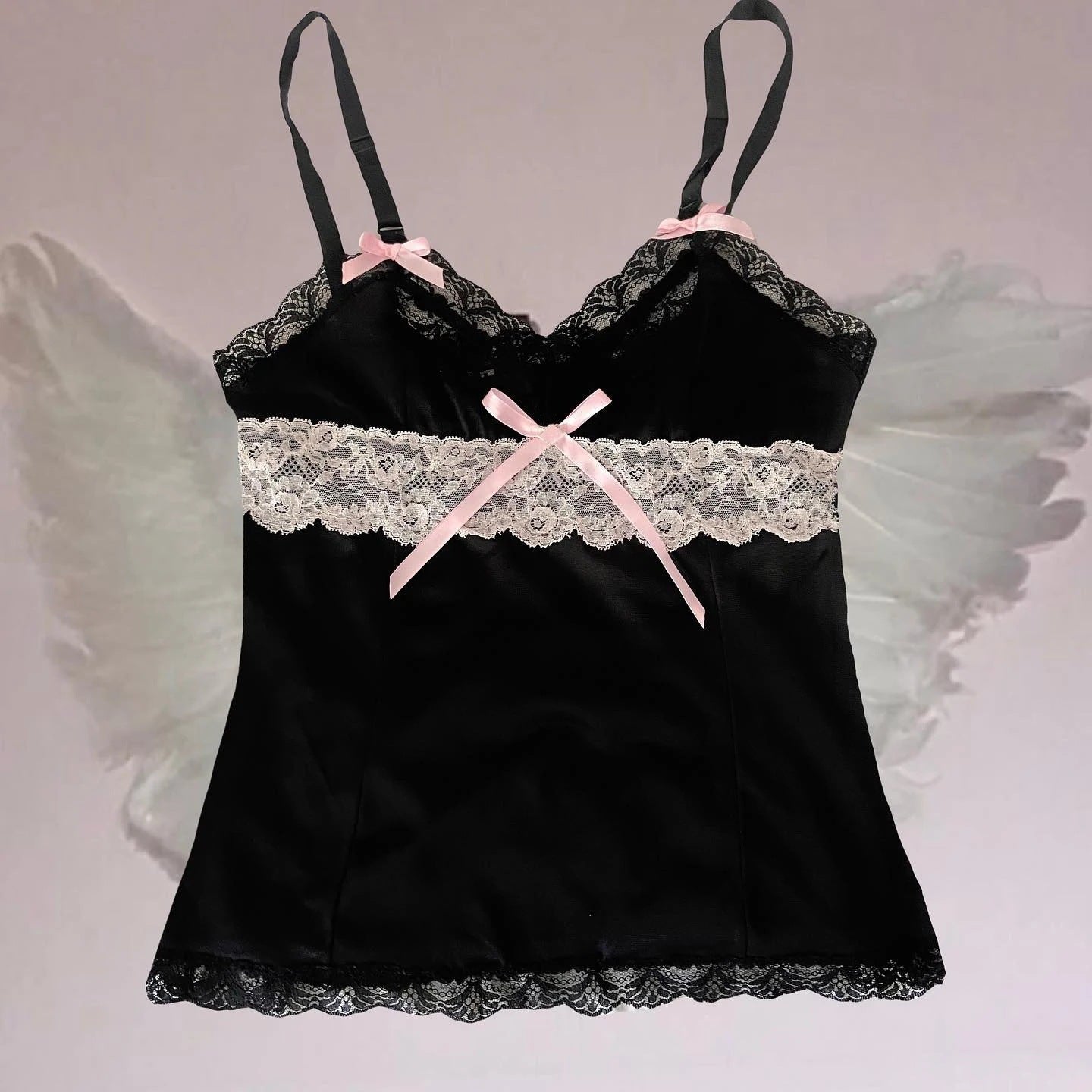 Summer Lace Hot Girl Midriff-baring Camisole Top