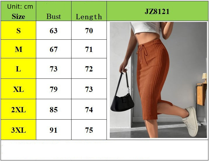 Retro Fashion And Personalized Temperament Skirt Women