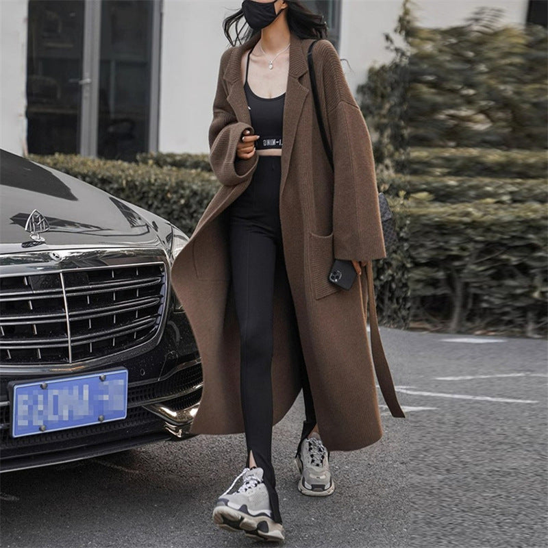 Long Knitted Cardigan