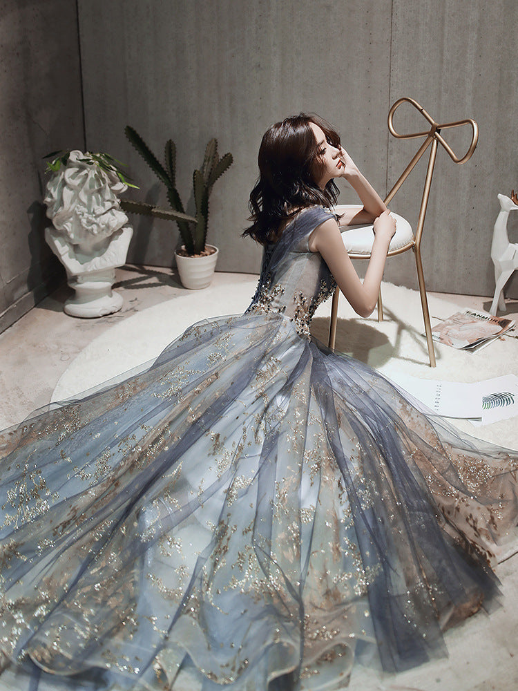 Temperament party dress
