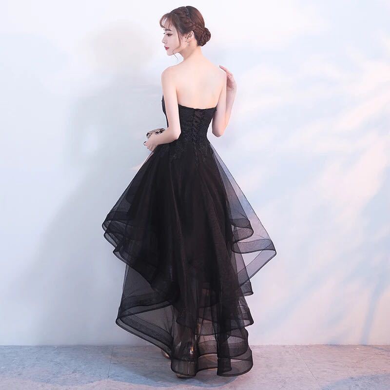 short and long evening dresses