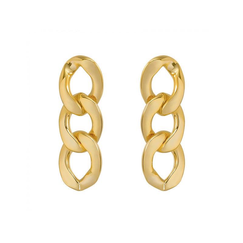 European And American Style Chain Earrings
