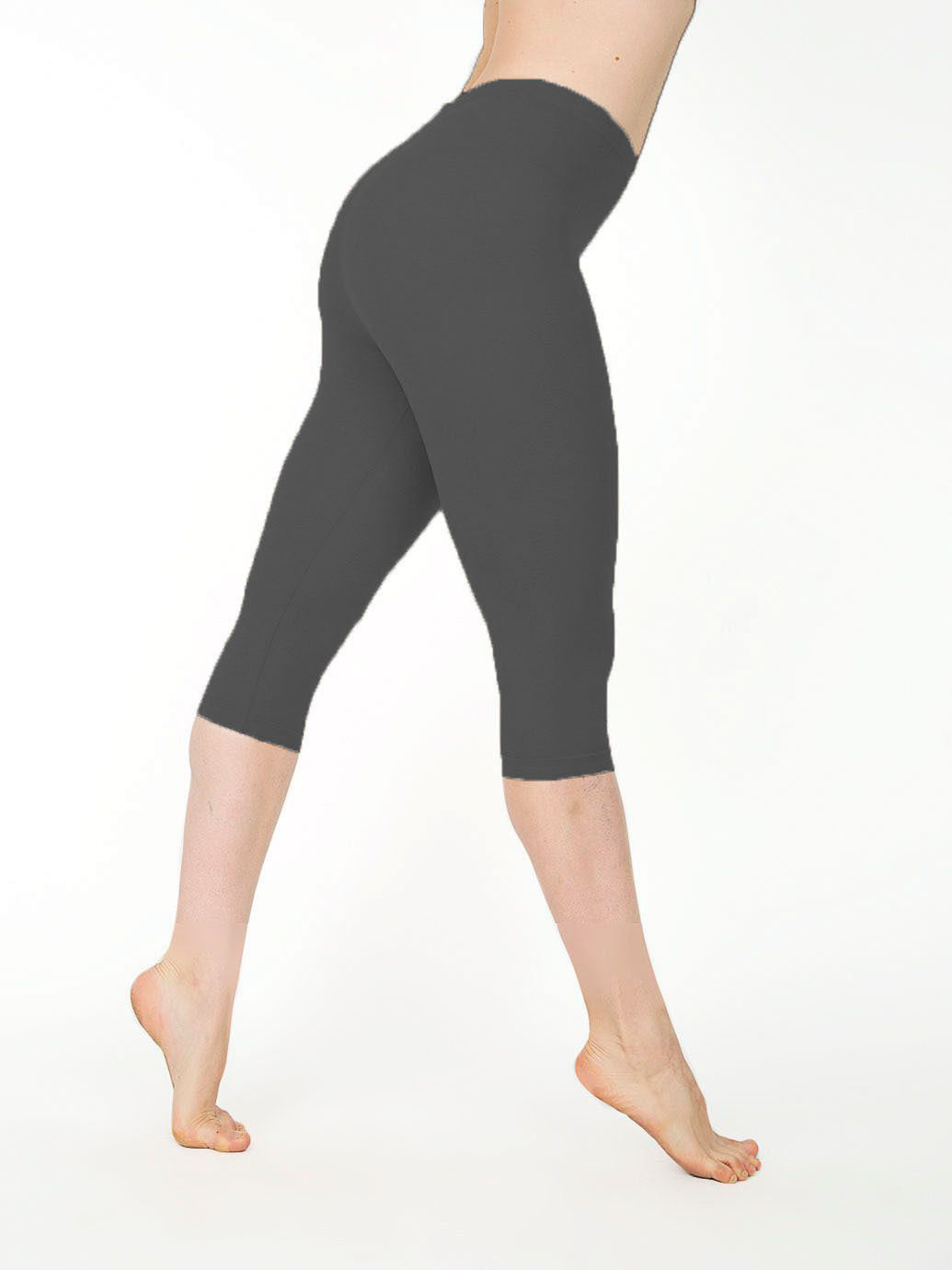 Large size solid color low-rise bottoming pants