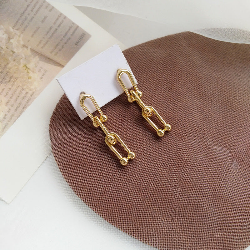 Personalized Chain Earrings