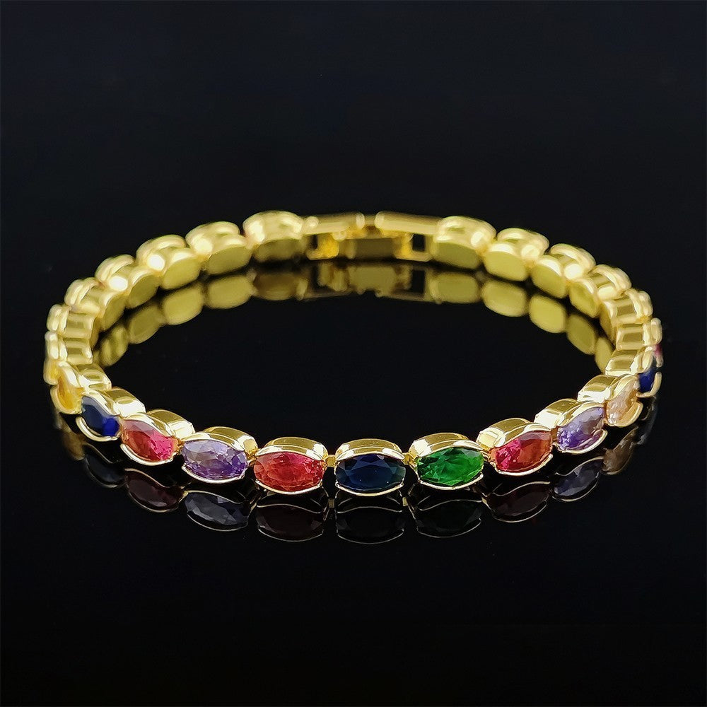 Special-interest Design High-grade Bracelet Full Diamond Light Luxury