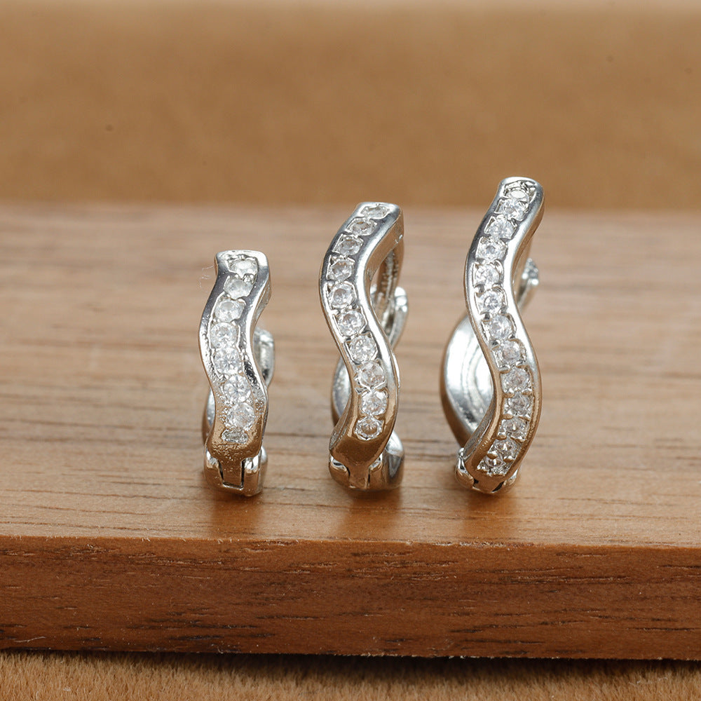 Simple And Irregular Twisted Women's Earrings