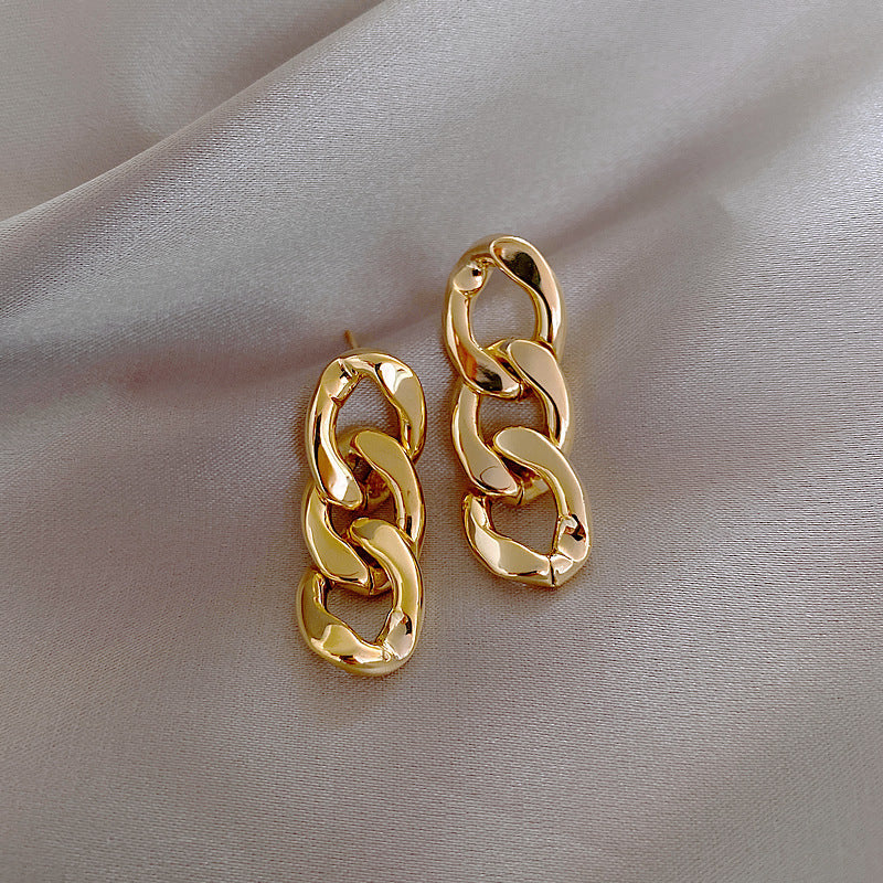 European And American Style Chain Earrings