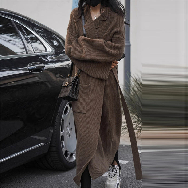 Long Knitted Cardigan