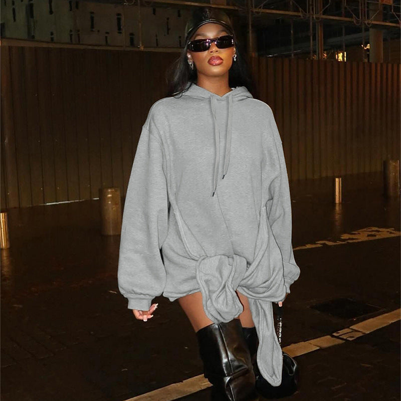 Hooded Pullover Loose Cool Casual Sweatshirt Women