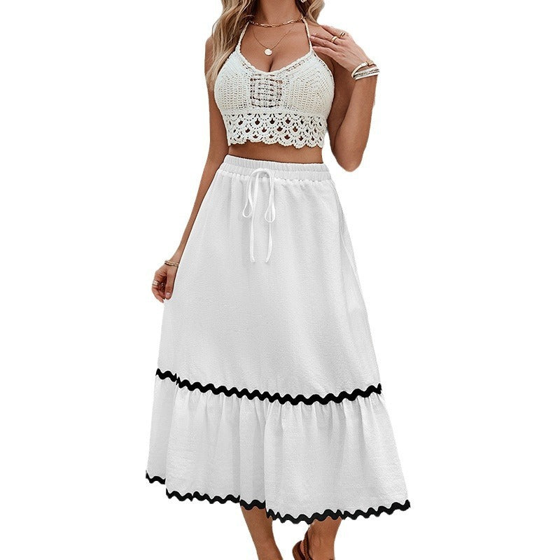 Women's Fashionable Simple Loose Temperament Skirt - Chic Angle