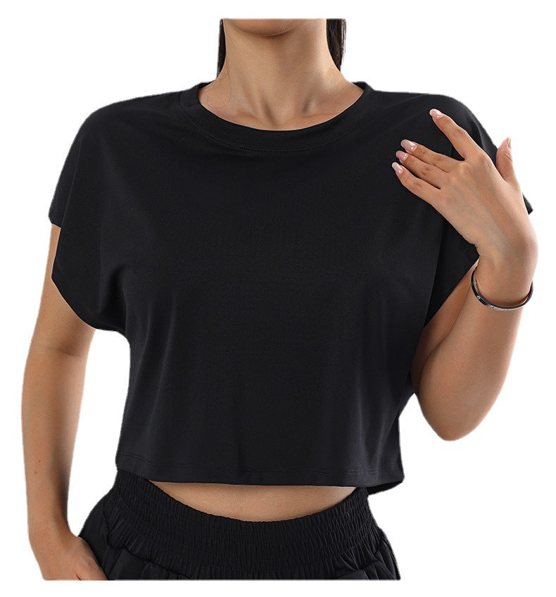 Summer Thin Minimalism Top Women's Quick-drying T-shirt - Chic Angle