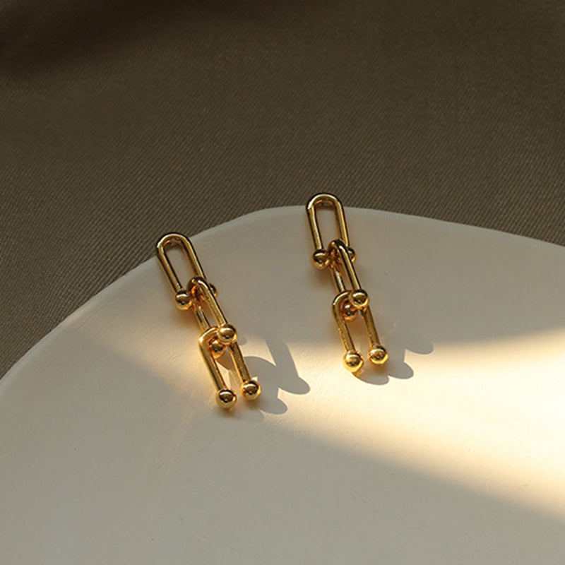 Personalized Chain Earrings