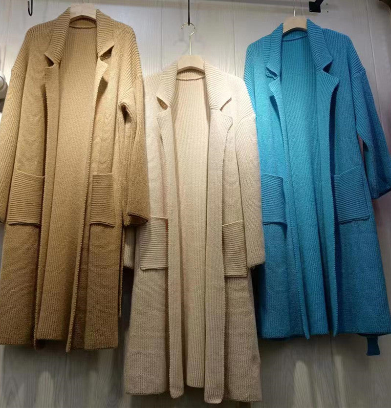 Long Knitted Cardigan