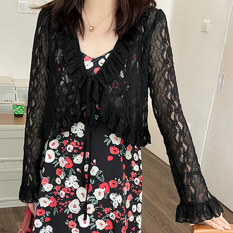 Temperament Knee-length Floral Dresses