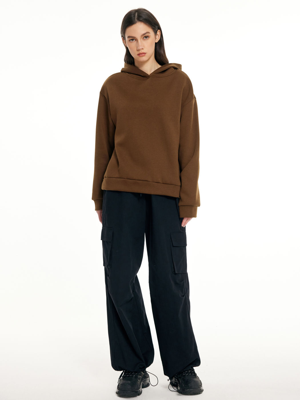Casual Loose Long -sleeved Hooded Sweater